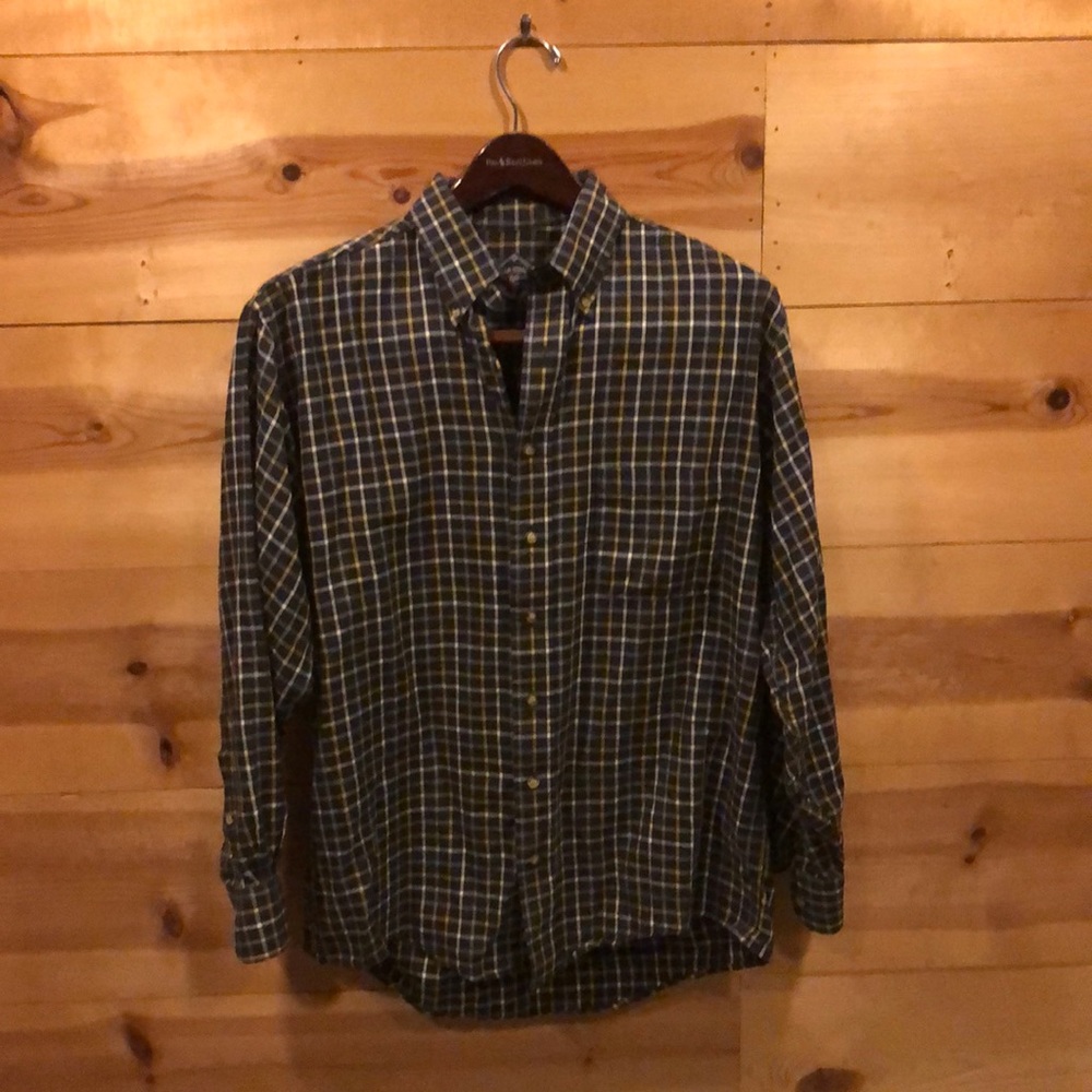 Bills Khakis Button Down Shirt Size L